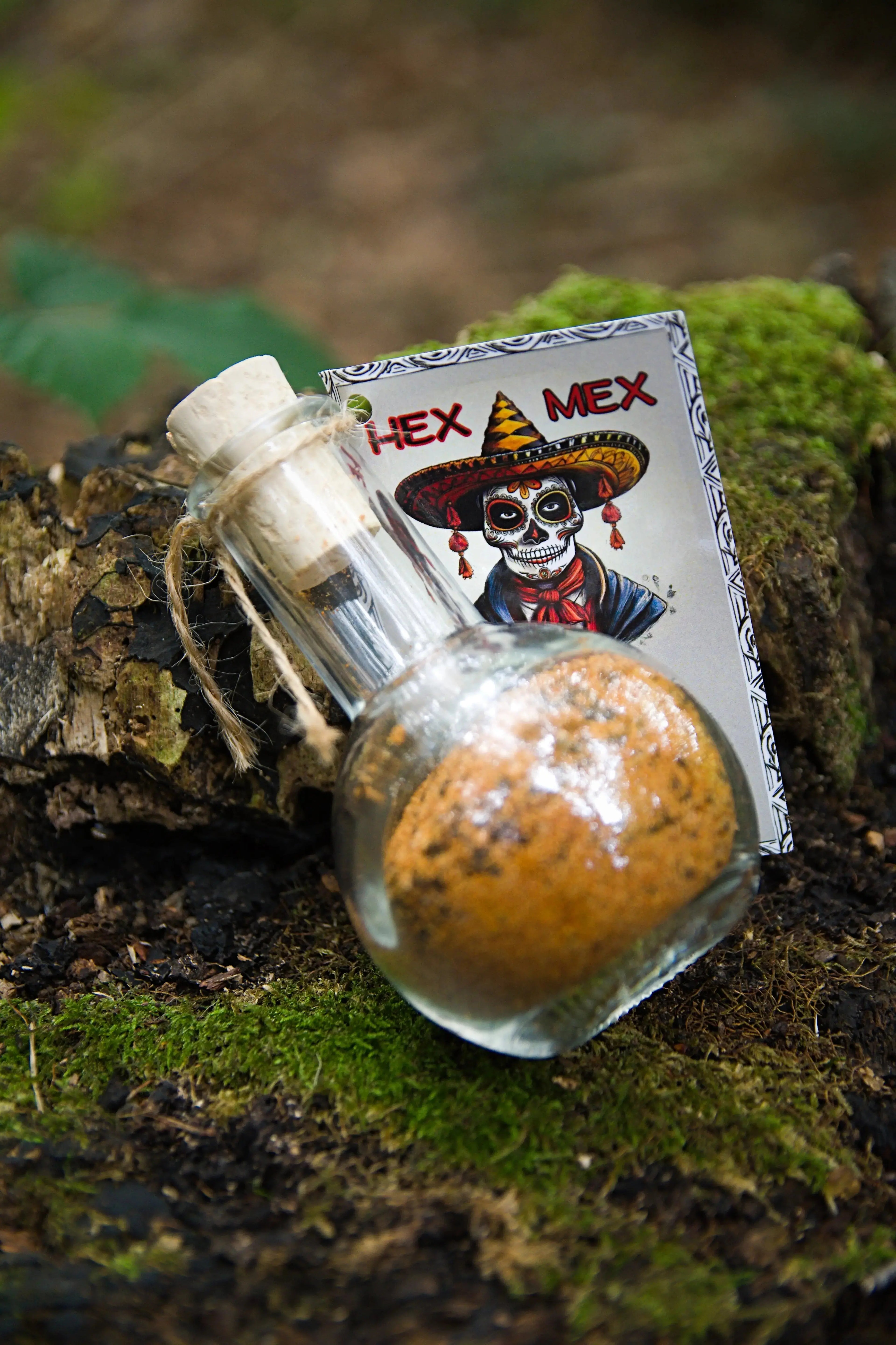 Hex Mex Potion Bottle - Seasoning Bottle for Chicken and Pork, Smoky Spicy Mexican Jamboree
