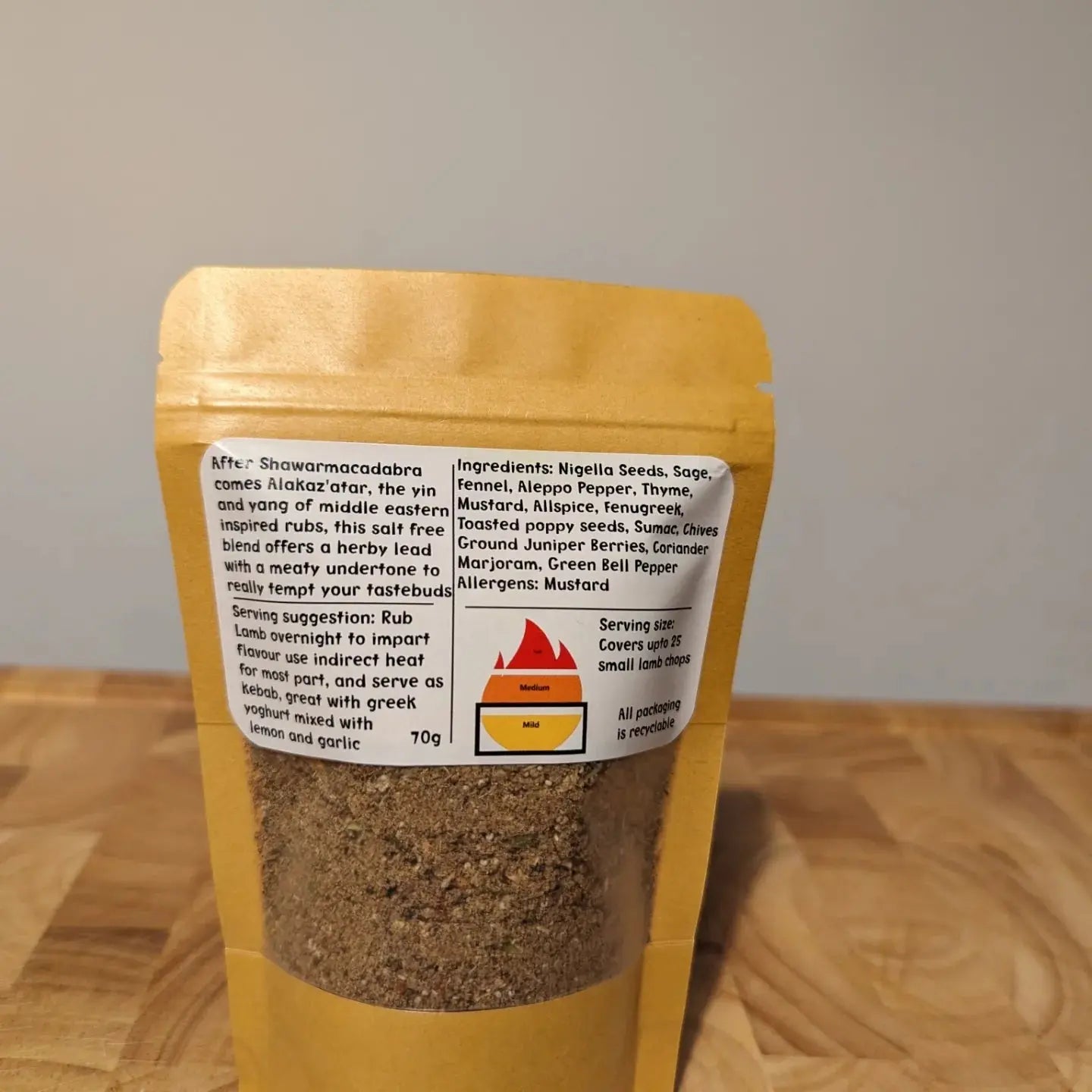 Alakaz'atar - Seasoning Pack For Lamb and Vegetables, Fragrant, Nutty Combination