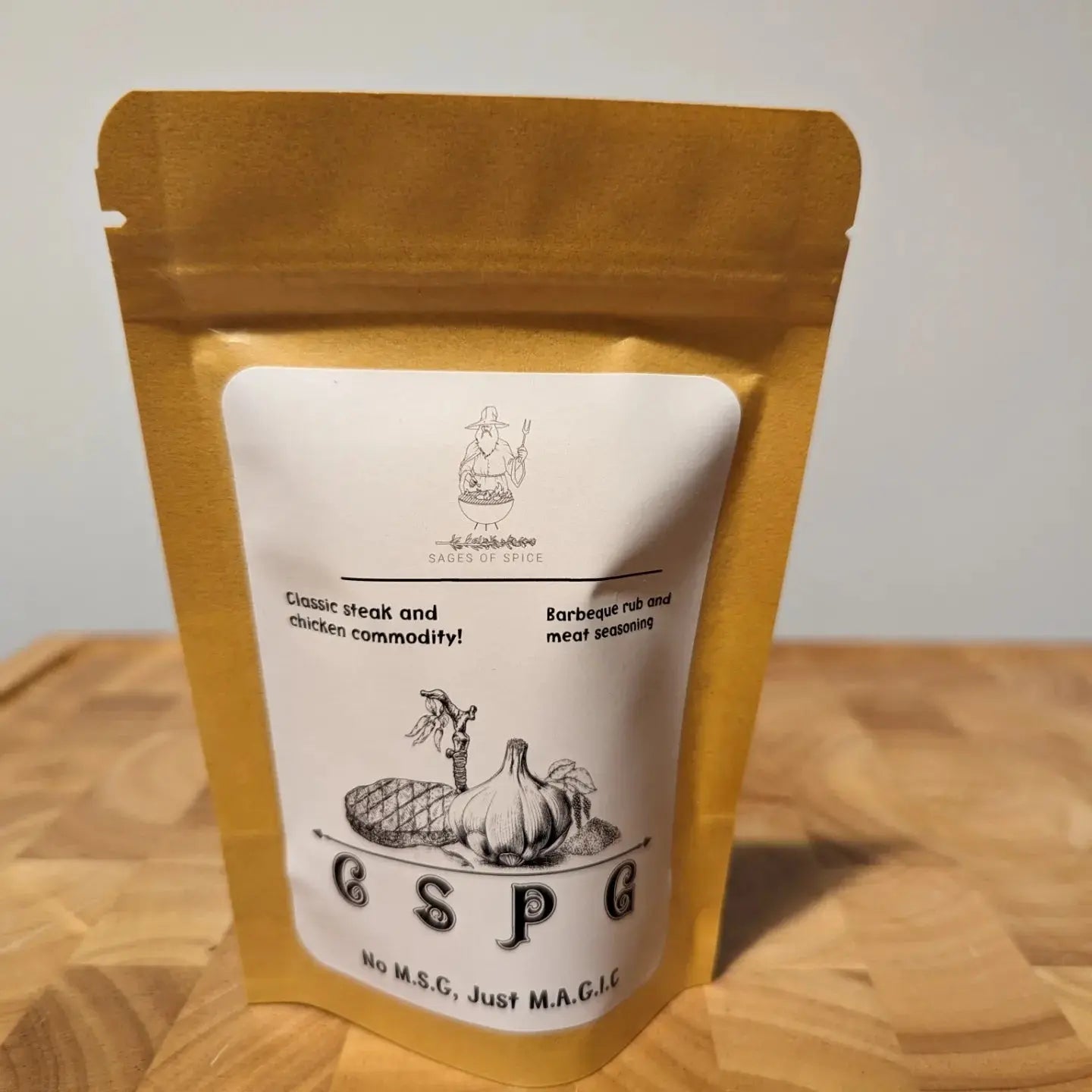 CSPG - Seasoning Pack For Steak Lovers, All Purpose, Toasty & Meaty Flavor