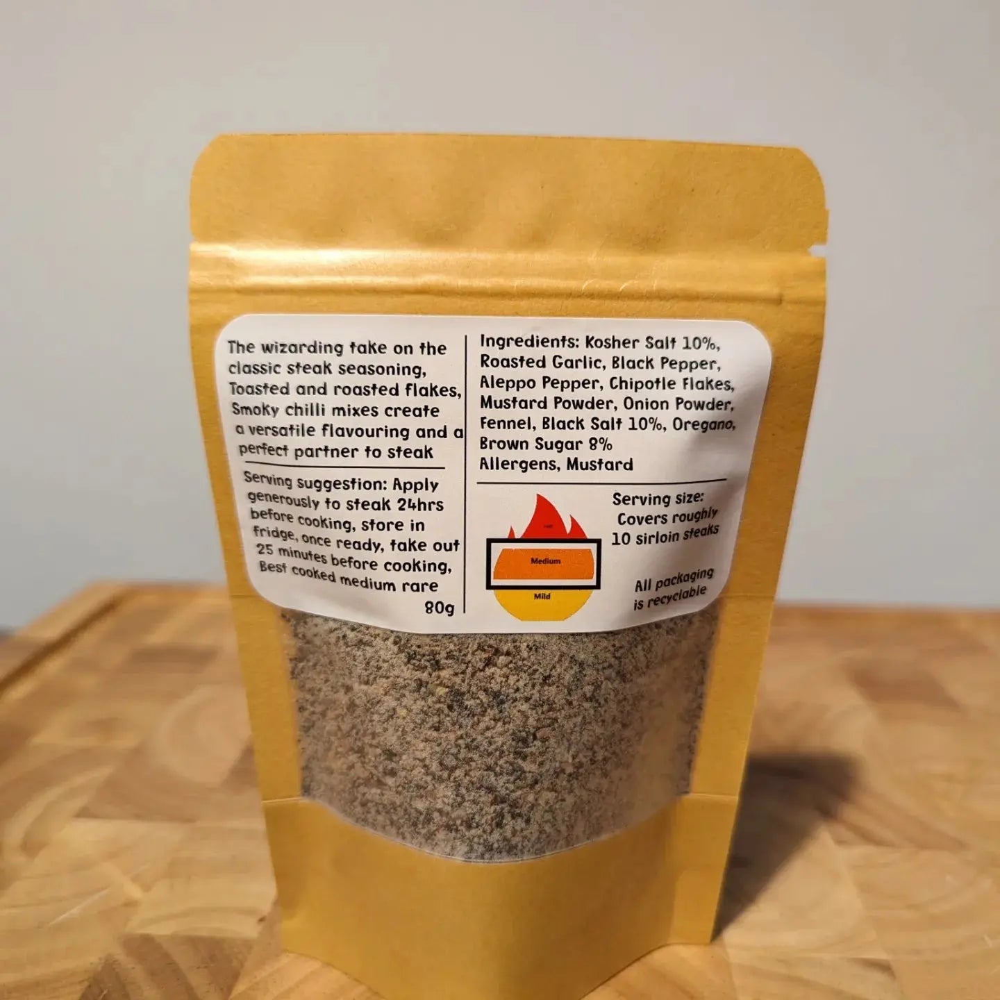 CSPG - Seasoning Pack For Steak Lovers, All Purpose, Toasty & Meaty Flavor