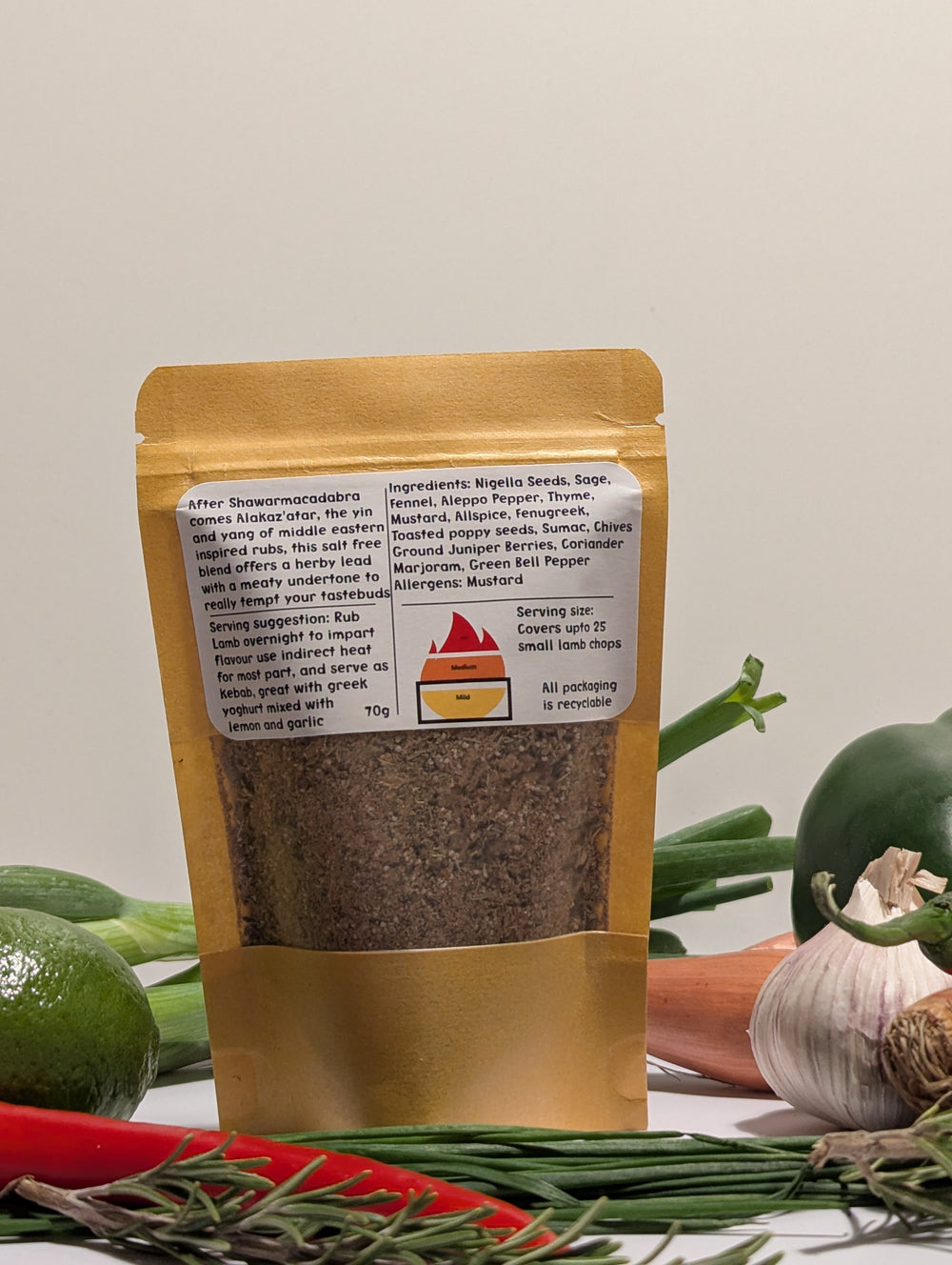 Alakaz'atar - Seasoning Pack For Lamb and Vegetables, Fragrant, Nutty Combination