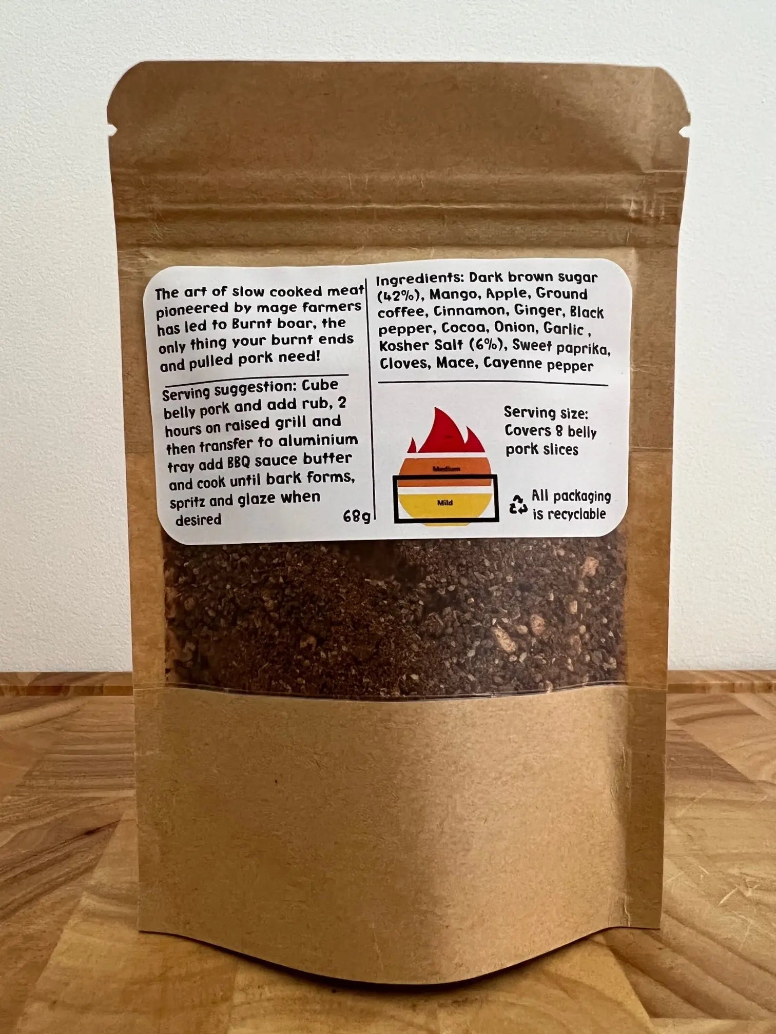 Burnt Boar - Seasoning Pack For Pork, The Perfect Burnt Ends Await