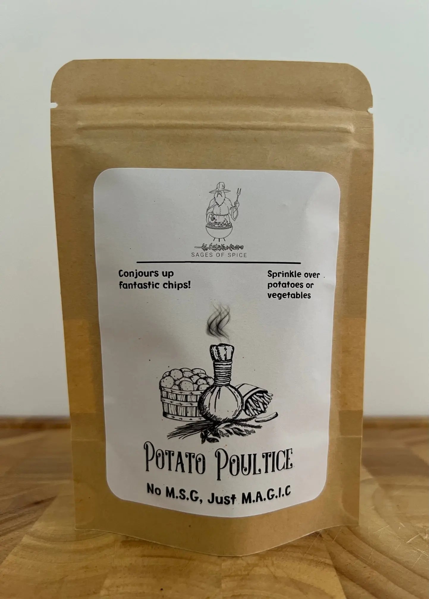Potato Poultice - Seasoning Pack For Potatoes, Wedge Style Seasoning