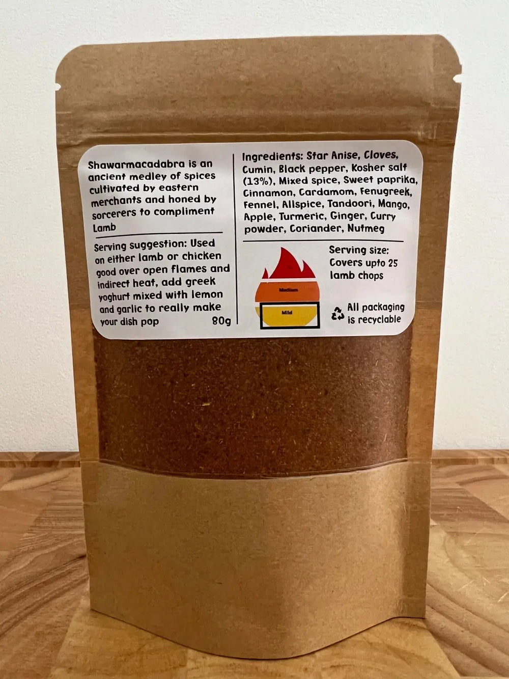 Shawarmacadabra Potion Bottle - Limited Edition Seasoning Bottle For Lamb And Chicken, Earthy Notes
