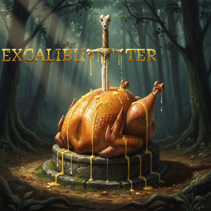 The Grimoire: Excalibutter Roast Chicken