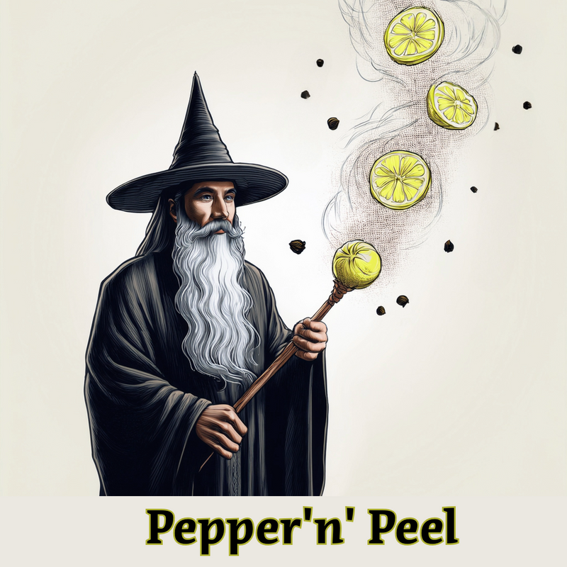 The Grimoire: Lemon-Pepper Fish &amp; Chicken with Pepper 'n' Peel