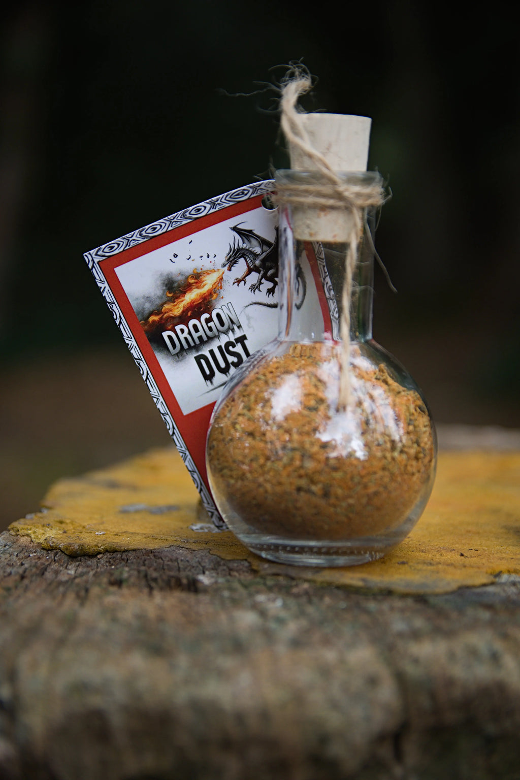 Dragon Dust Potion Bottle - Limited Edition Seasoning Bottle For Spice Lovers, Piquant and Dry Heat