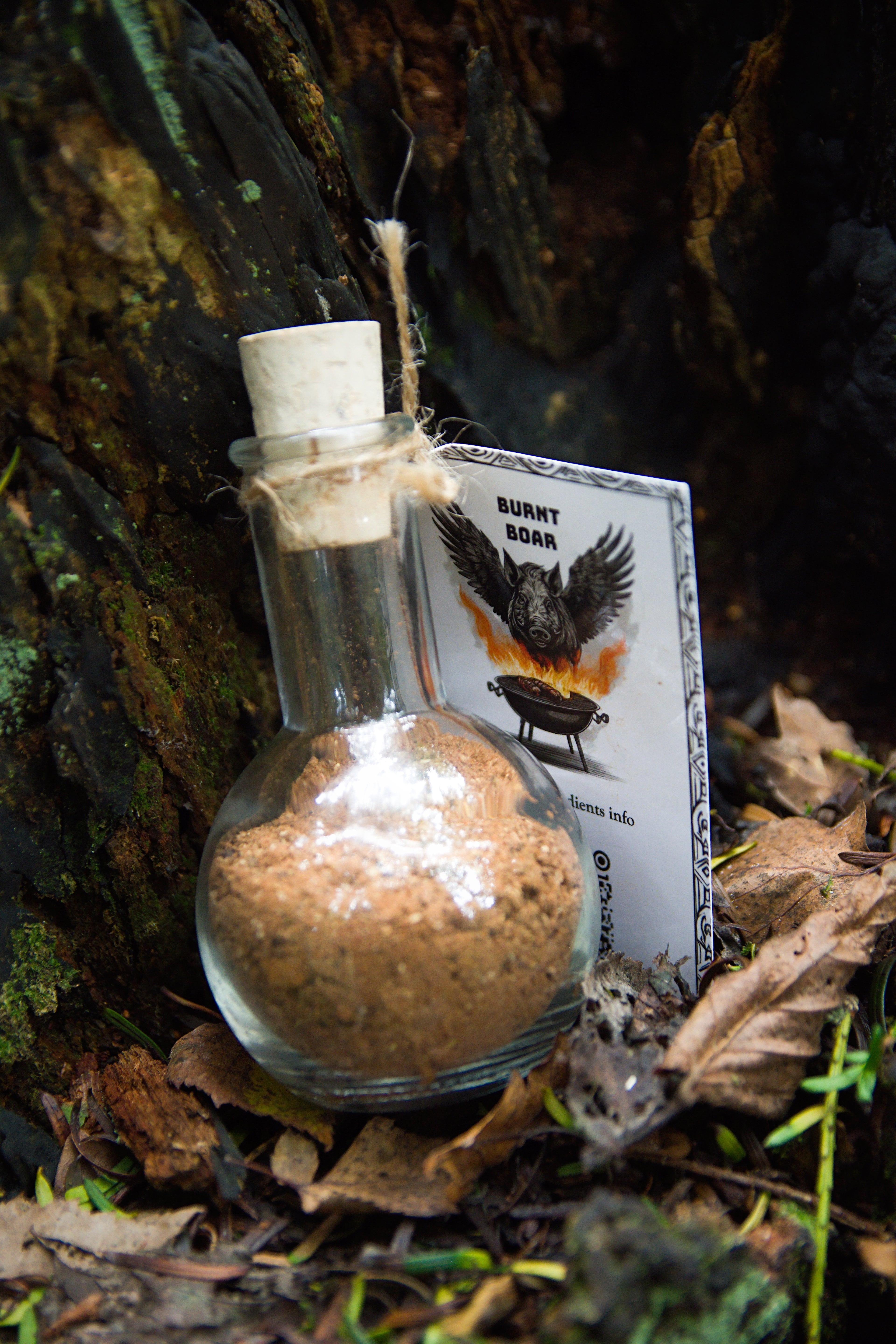 Burnt Boar Potion Bottle - Seasoning Bottle For Pork, The Perfect Burnt Ends Await