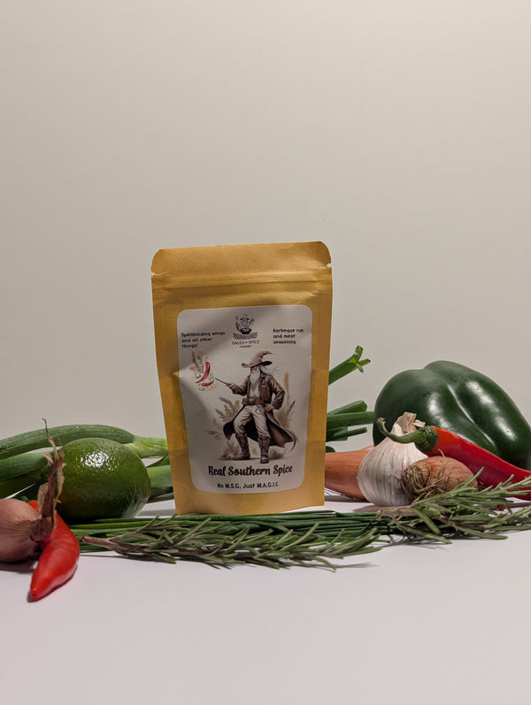 Real Southern Spice - Seasoning Pack For All Occasions, Southern Soul To Your Bowl