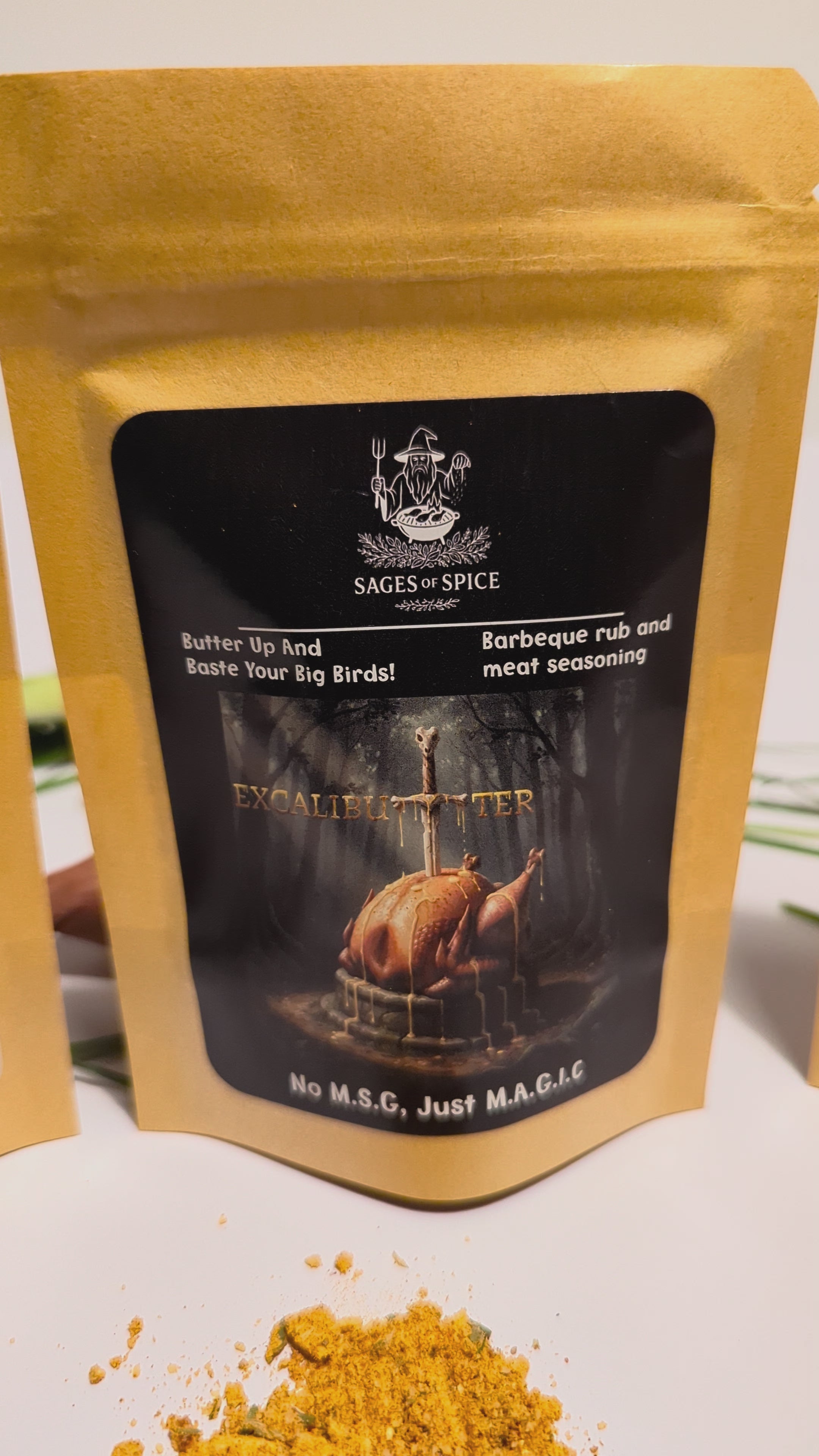 Excalibutter - Draw the legendary spice blend out to baste your big birds