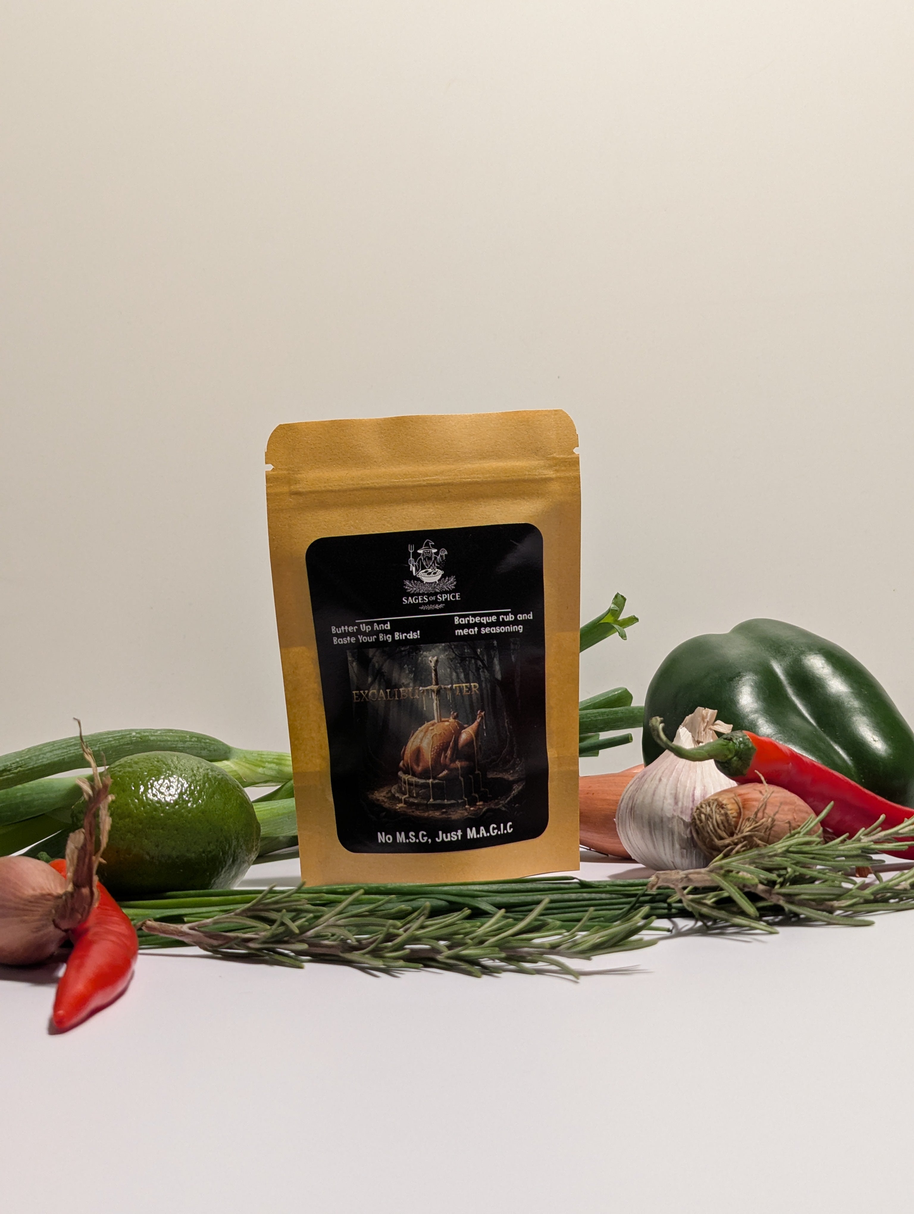 Excalibutter - Draw the legendary spice blend out to baste your big birds