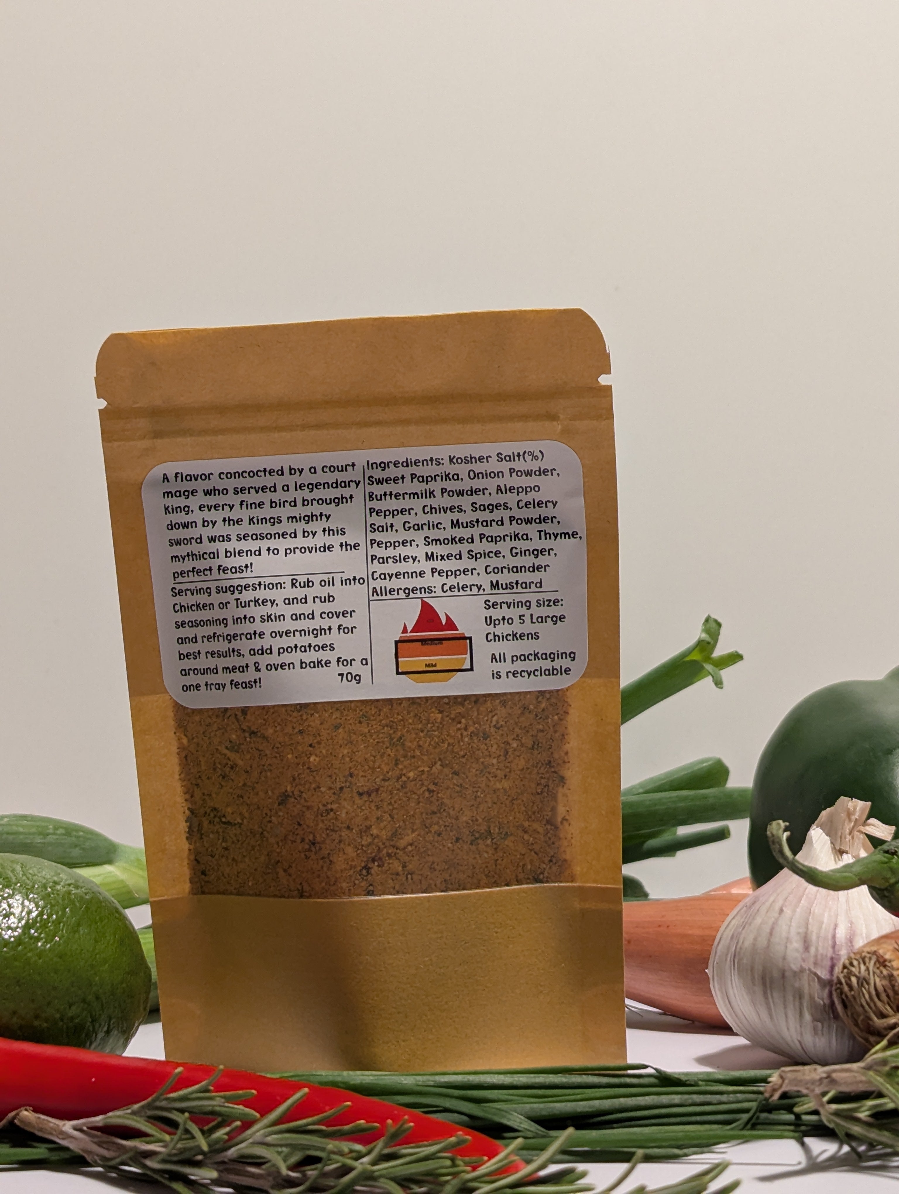 Excalibutter - Draw the legendary spice blend out to baste your big birds